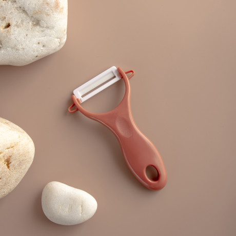 SATOSHI Катто Овощечистка, керамическое горизонтальное лезвие