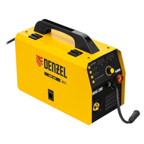 Аппарат инвертор. полуавтомат. cварки IMIG-200, 200 А, ПВ 60%, катушка 5 кг Denzel