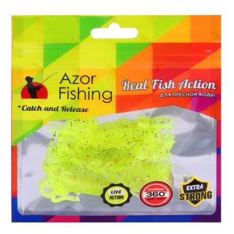 AZOR FISHING Приманка силиконовая ОКТОПУС 80мм, 5шт