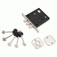 Балашиха ЗВ8-02 [ЗВ8 802.0.0] трехриг. 5кл б/о.п Замок врезной б/руч (20)