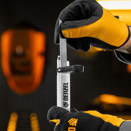 Лезвия, 18 мм, нерж. сталь 440, 0,5 мм, 5 штук Denzel