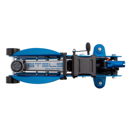 Домкрат гидравлический подкатной с фиксатором, 2.5 т, Safety Pin, 140-385 мм, в кейсе Stels