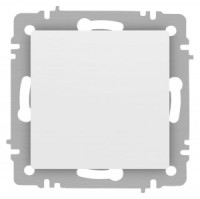 ЭРА Intro Accent мех. выкл. СУ 1 кл. 10А 250В, белый матовый 6-101-01М