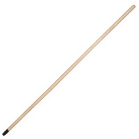 Черенок для метлы с пластиковый резьбой (D25 мм, 1,2м)