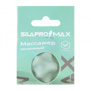 SILAPRO MAX Массажер точечный, зеленый, d4см, силикон