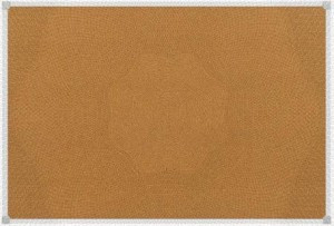 Доска пробковая 90х120 алюмин. рама Attache 107970