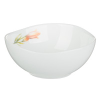 MILLIMI Лилия Салатник, опаловое стекло, 250мл, 11.4х4.8см, треугольная форма