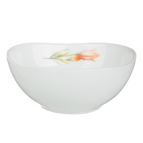 MILLIMI Лилия Салатник, опаловое стекло, 250мл, 11.4х4.8см, треугольная форма