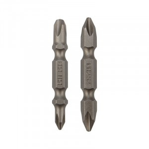 Мини-набор бит двусторонних PH2xPH2, PH1xPH3-50 мм (2 биты на бл.) Kranz (цена за упак) KR-92-0452