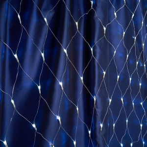 Feron Гирлянда-сеть 360LED 3*2,7м, 5000K 18w 230V прозр.шн. 3м, IP20, соед. 3 гирл., 8 режимов CL31