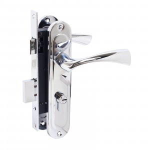 БУЛАТ ЗВ4-1.70.03.04 НОМОС хром  5 перф.кл. Замок врезной с/руч12)