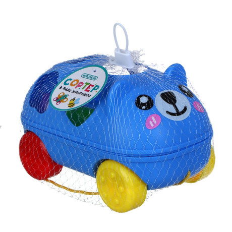 ИГРОЛЕНД Сортер в виде  животного, пластик, 15х10,5х22см