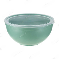 Миска круглая 4 л с крышкой фисташков. М1304 х10