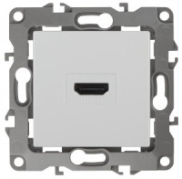 ЭРА 12 мех. роз. СУ HDMI Белый, автоклеммы 12-3114-01 4274