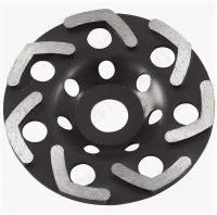 Алмазная чашка СЕГМЕНТ-БУМЕРАНГ MASTER 125 мм