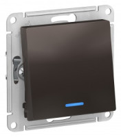 Systeme Electric AtlasDesign мех. выкл.(перекл. проходн) СУ 1 кл. мокко(пл.осн, инд) ATN000663(10!)