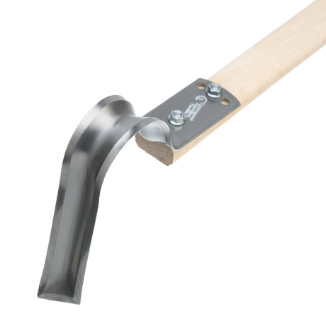 Плоскорез "Пышка" большой, 170 х 1400 мм, деревянный черенок, Судогда,