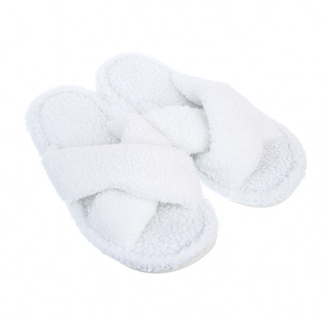 Обувь домашняя женская открытая, размер 40-41, цвет белый, #6