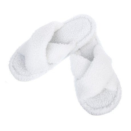 Обувь домашняя женская открытая, размер 40-41, цвет белый, #6