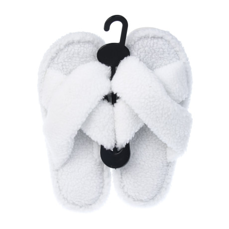 Обувь домашняя женская открытая, размер 40-41, цвет белый, #6