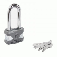 Замок навесной БУЛАТ ВС 0165-01 ПЛ стальной 5кл. d=11мм (24,6)