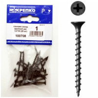Саморез оксид по дереву крупный шаг 3,5*55 (20 шт BL) НАКРЕПКО 100708