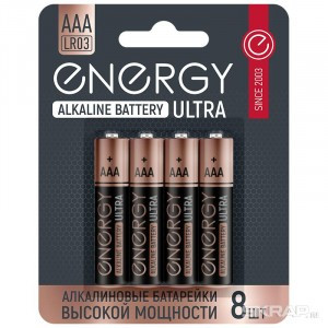 Э/п Energy Ultra LR03/286/AAA BL8