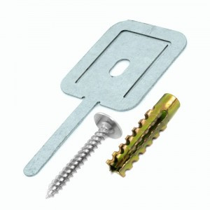 Комп.для креп ОКЛ с исп. с-за, дюбеля и хомута FR ПР-40 (100шт в уп, цена за уп) Промрукав PR08.5201