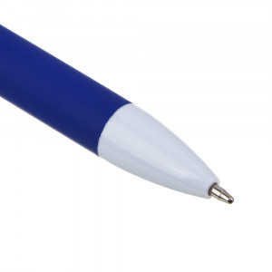 ClipStudio Авторучка шариковая синяя, 1мм, корпус софт-тач, 3 цвета корпуса
