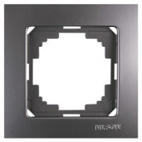 Nilson TOURAN  рамка СУ 1 мест. антрацит 24160091