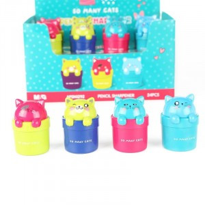 Точилка для карандашей M&G So Many Cats с контейнером пластиковая Арт.1773913
