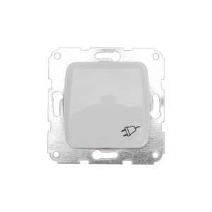 KRANZ DEA мех. роз. 1 мест. СУ земля, крышка 16А Бел KR-78-0213