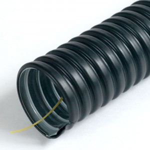 Металлорукав в ПВХ изоляции МРПИ-НГ-15 с/з (50м/уп) Строитель PR04.0482