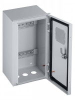TDM щит (корпус) металл. ЩУ-МП (360х225х140) с окном IP54 Народный эконом SQ0905-3102