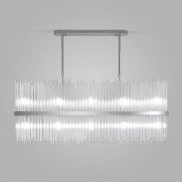 Bogate&#039;s св-к подвес. 10x60W 1200х170х940 мет. прозр./хром Allure Умный дом 485/10 a065771