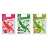 NEW GALAXY Ароматизатор гелевый на присоске &quot;Ящерица&quot;, 25гр., бабл гам, цитрус, утренняя свежесть