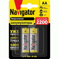 Ак-р Navigator /R6 2200mAh Ni-MH BL2 Ready to Use 94785