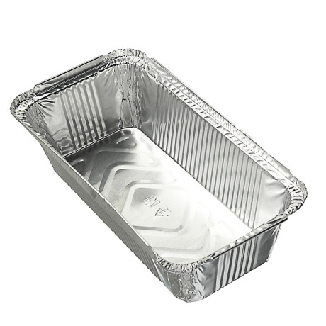 Форма для запекания, алюминиевая фольга, 22x12x5,3см, дно 18x7,8cм, 865мл, L-край, R14L