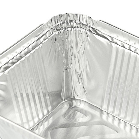 Форма для запекания, алюминиевая фольга, 22x12x5,3см, дно 18x7,8cм, 865мл, L-край, R14L