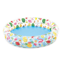 INTEX Бассейн 2 кольца, 122x25см, &quot;Круги, Звезды&quot; от 2 лет, 59421NP