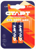 Ак-р СТАРТ HR6 2500mAh AA/R6 Ni-MH BL2