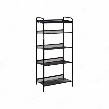 Подставка для обуви 5-и полочная Женева 15 черный ПДОЖ15Ч