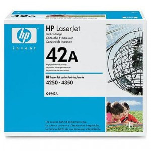 Картридж лазерный HP (Q5942А) LaserJet 4250/4350 и другие, №42А, ориг., ресурс 10000 стр.