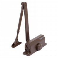 Доводчик дверной , морозостойкий БУЛАТ ULTIMATE ДД-60 A-C (25-80кг) коричневый(10)