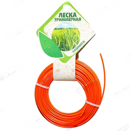 Леска триммерная "Круг" d2мм 15м САДОВИТА х50