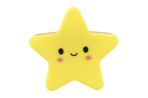 Camelion NL-240  ночник св/д 0.5W 65х65x80 Звезда, 220V пластик/выкл.