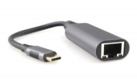 Адаптер интерфейсов Cablexpert A-USB3C-LAN-01, type C шт. в Гигабитную сеть Ethernet (RJ-45),20014