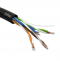 ЭРА SIMPLE кабель витая пара U/UTP 4х2х24AWG Cat5e CCA OUTDOOR, 305м (цена за м)