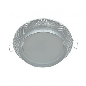 Ecola GX53SP 5375 св-к встраив. СПОТ Сетка матовый Хром/Алюм 110x52 SP531CECB (10!)