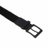 ЮL Ремень мужской, ПУ, металл, полиэстер, 120х3,3см, черный, РМ2023-4